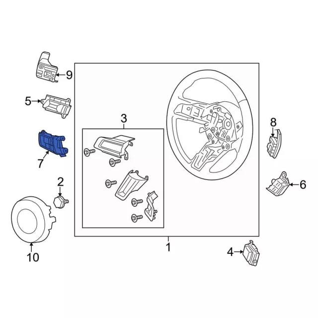 Switch - Ford (LR3Z-9C888-AA)