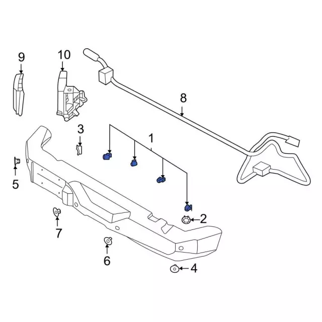 Sensor - Ford (LU5Z15K859AAPTM)