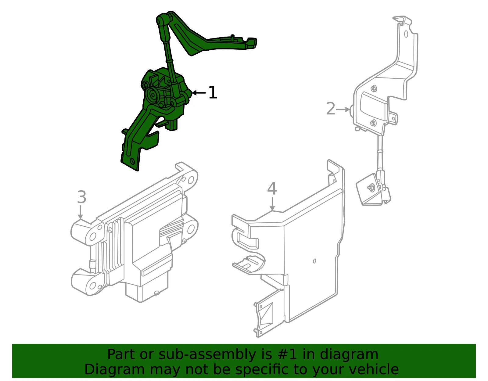 Sensor Assembly - Ford (ML3Z-3C097-J)