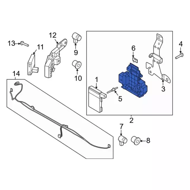 Sensor - Ford (ML3Z-9E731-G)
