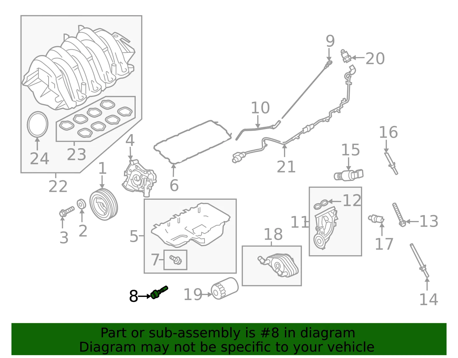 Motorcraft™ Engine Oil Level Sensor - Ford (OLS-2)