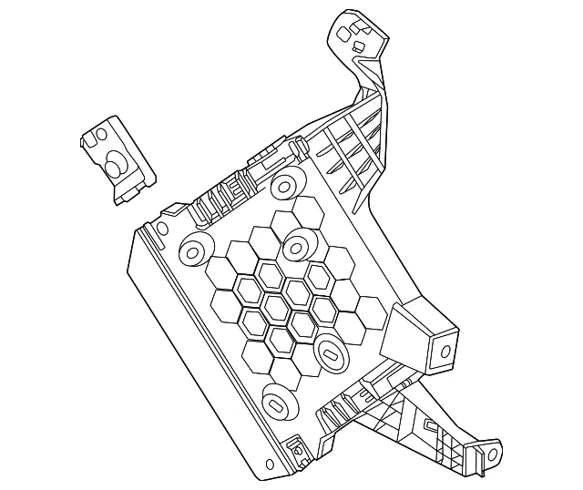 Engine Control Module (ECM) Bracket - Ford (PR3Z-12A659-C)