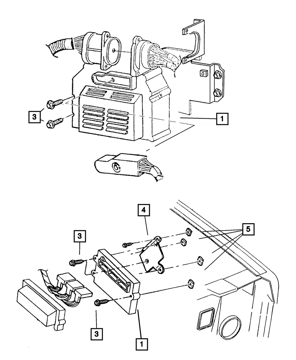 Powertrain Control Module - Mopar (R6044396AD)