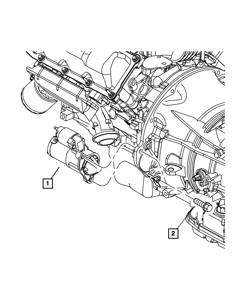 STARTER - Mopar (R6044736AB)