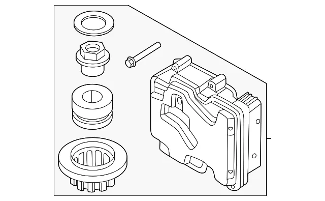 ABS Control Module - Ford (RC3Z-2C219-A)