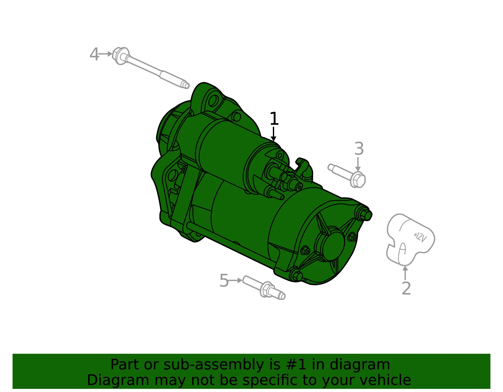 Starter Motor Assembly - Ford (SA-1227)