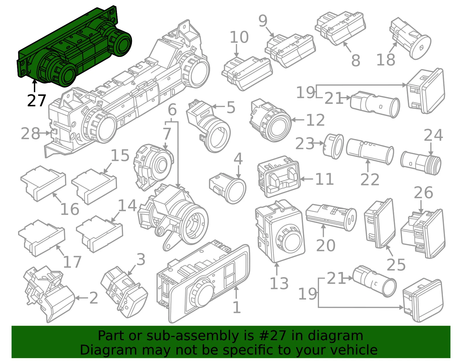 Radio Module Interface - Ford (SL3Z-18C858-AA)