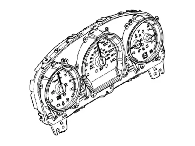 Instrument Cluster - Ford (aa5z10849eb)