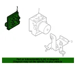 ABS Control Module - Ford (ac2z2c219b)