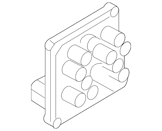 ABS Control Module - Ford (ac2z2c219b)