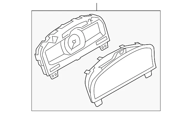 Instrument Cluster - Ford (ae5z10849aa)