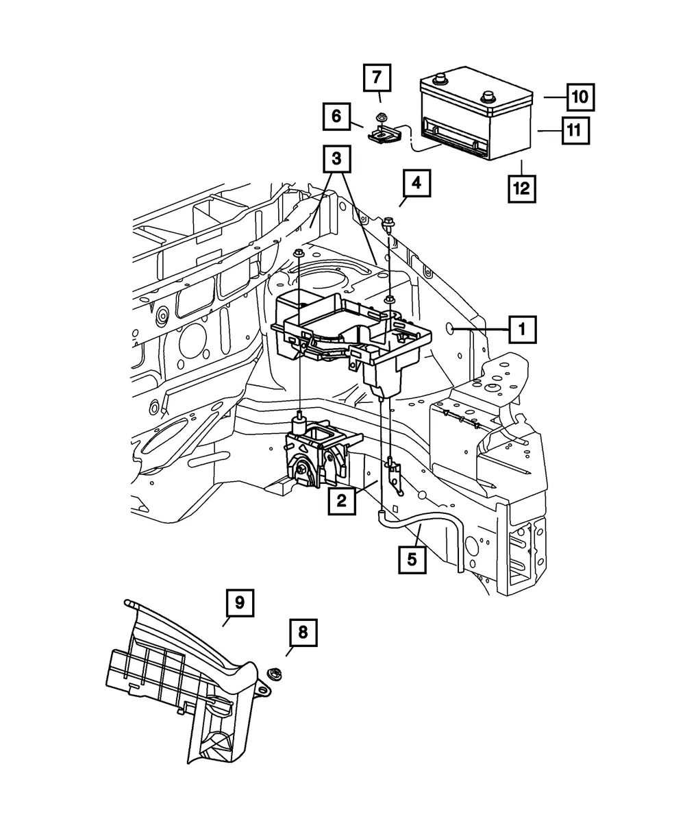 Storage Battery, US - Mopar (bb34f101aa)