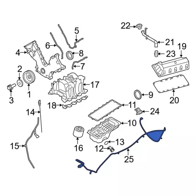 Engine Wiring Harness - Ford (bc2z12a690a)