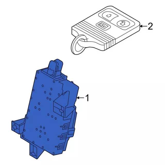 Control Module - Ford (bc2z15604c)