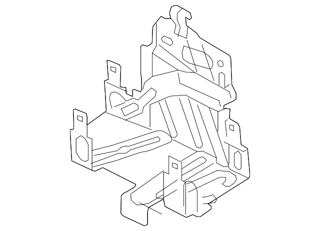 Fuse Box Bracket - Ford (bc3z14a254aa)