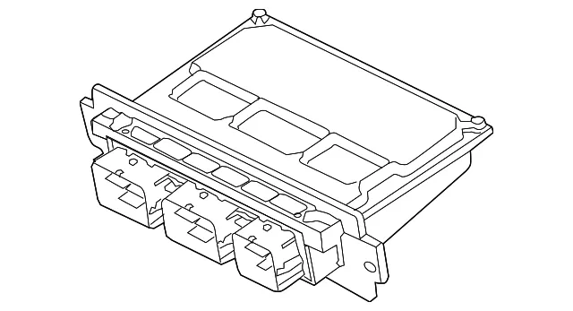 Engine Control Module (ECM) - Ford (bl3z12a650ach)