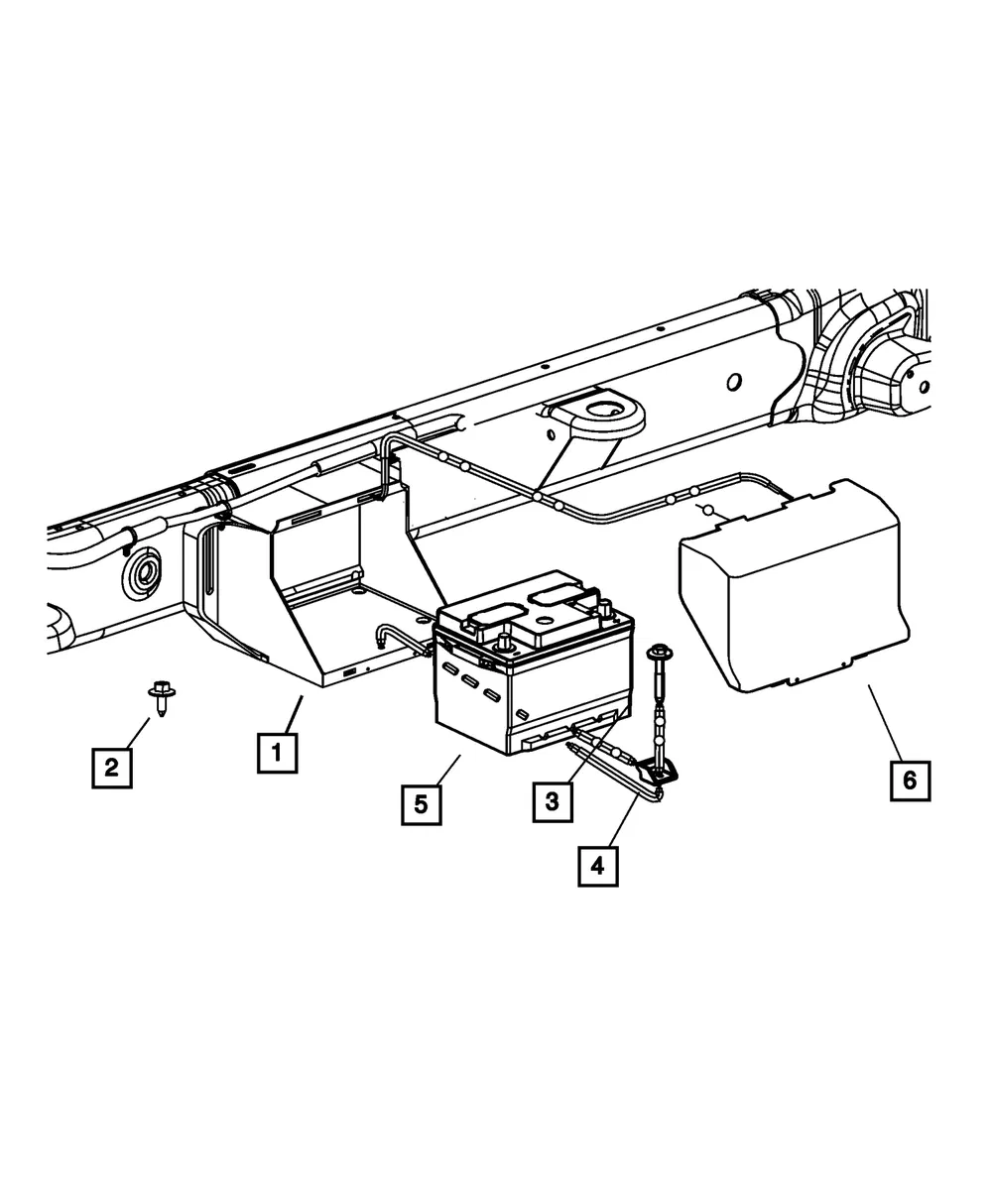 Storage Battery, Latin America - Mopar (bl65f121aa)