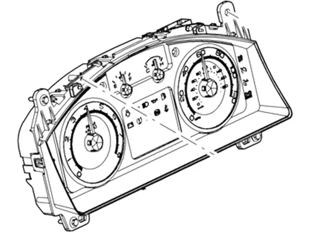 Instrument Cluster - Ford (bl8z10849cb)
