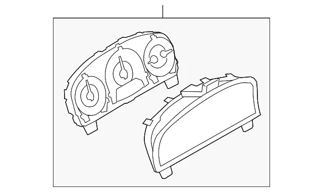 Instrument Cluster - Ford (bn7z10849ea)