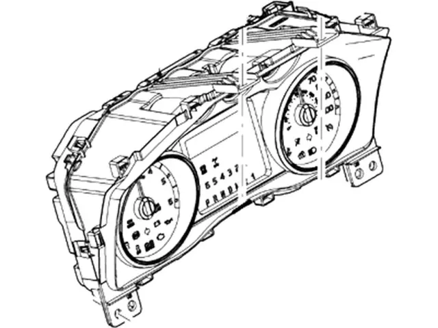 Instrument Cluster - Ford (cc3z10849ea)