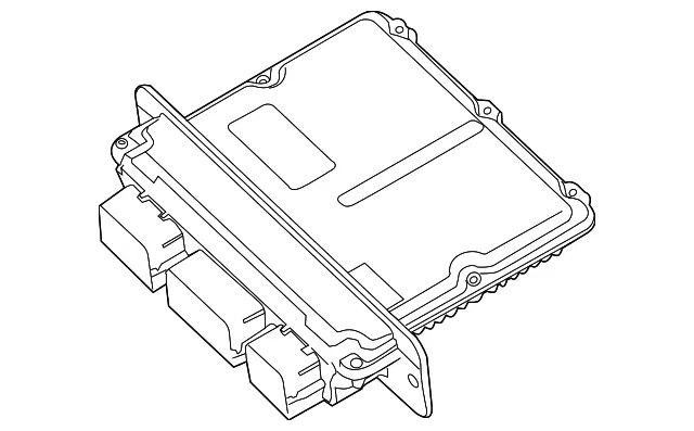 Engine Control Module (ECM) - Ford (cc3z12a650ajc)