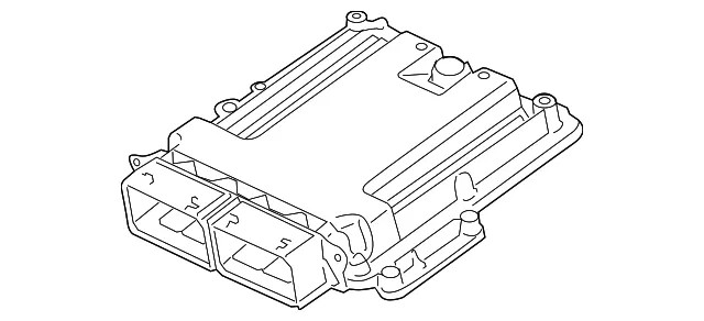Engine Control Module (ECM) - Ford (cl3z12a650aug)