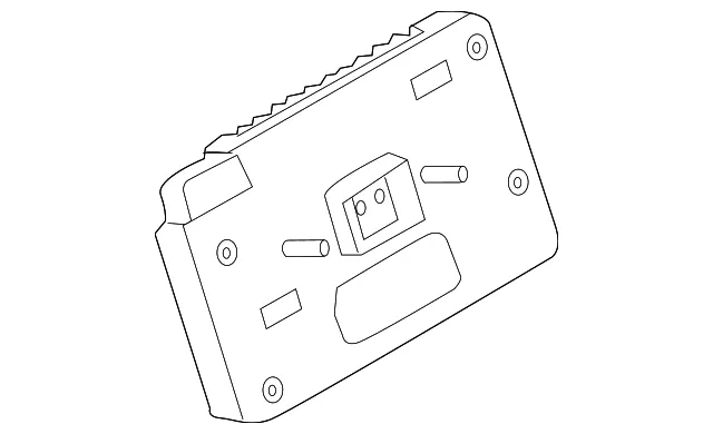 GPS Navigation Control Module - Ford (cm5z14d212ca)