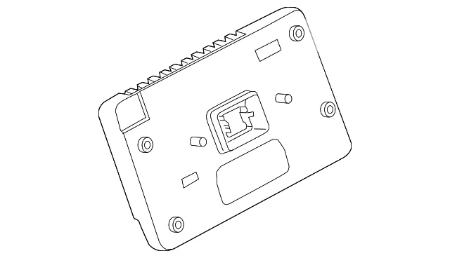 GPS Navigation Control Module - Ford (cm5z14d212da)