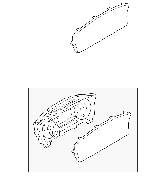 Cluster Assembly - Ford (da8z10849ca)