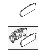 Cluster Assembly - Ford (da8z10849ca)