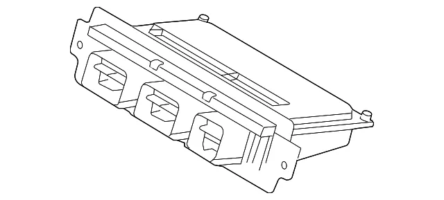 Engine Control Module (ECM) - Ford (db5z12a650vanp)
