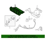 Engine Control Module (ECM) - Ford (db5z12a650vanp)