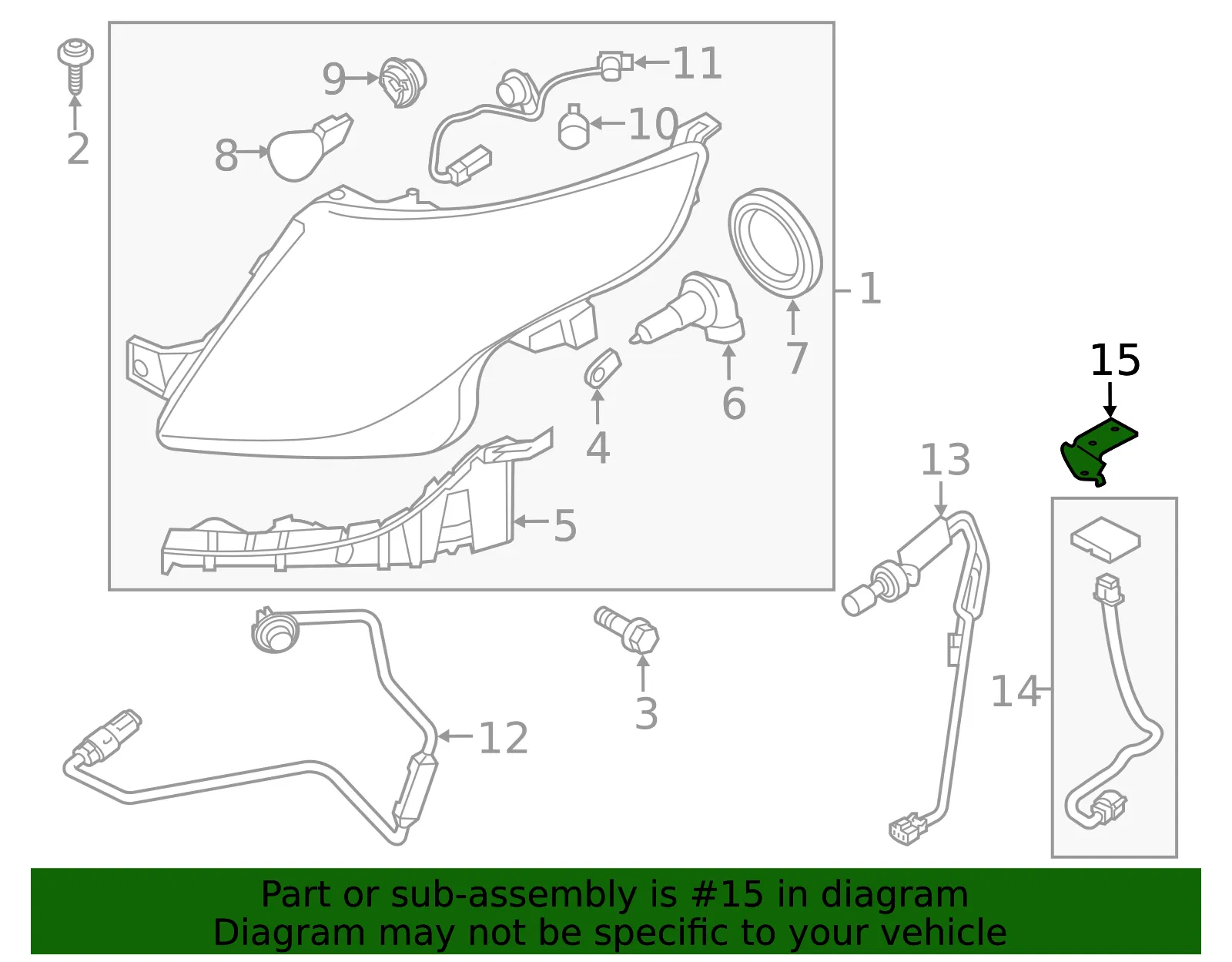 Module Bracket - Ford (db5z13655a)