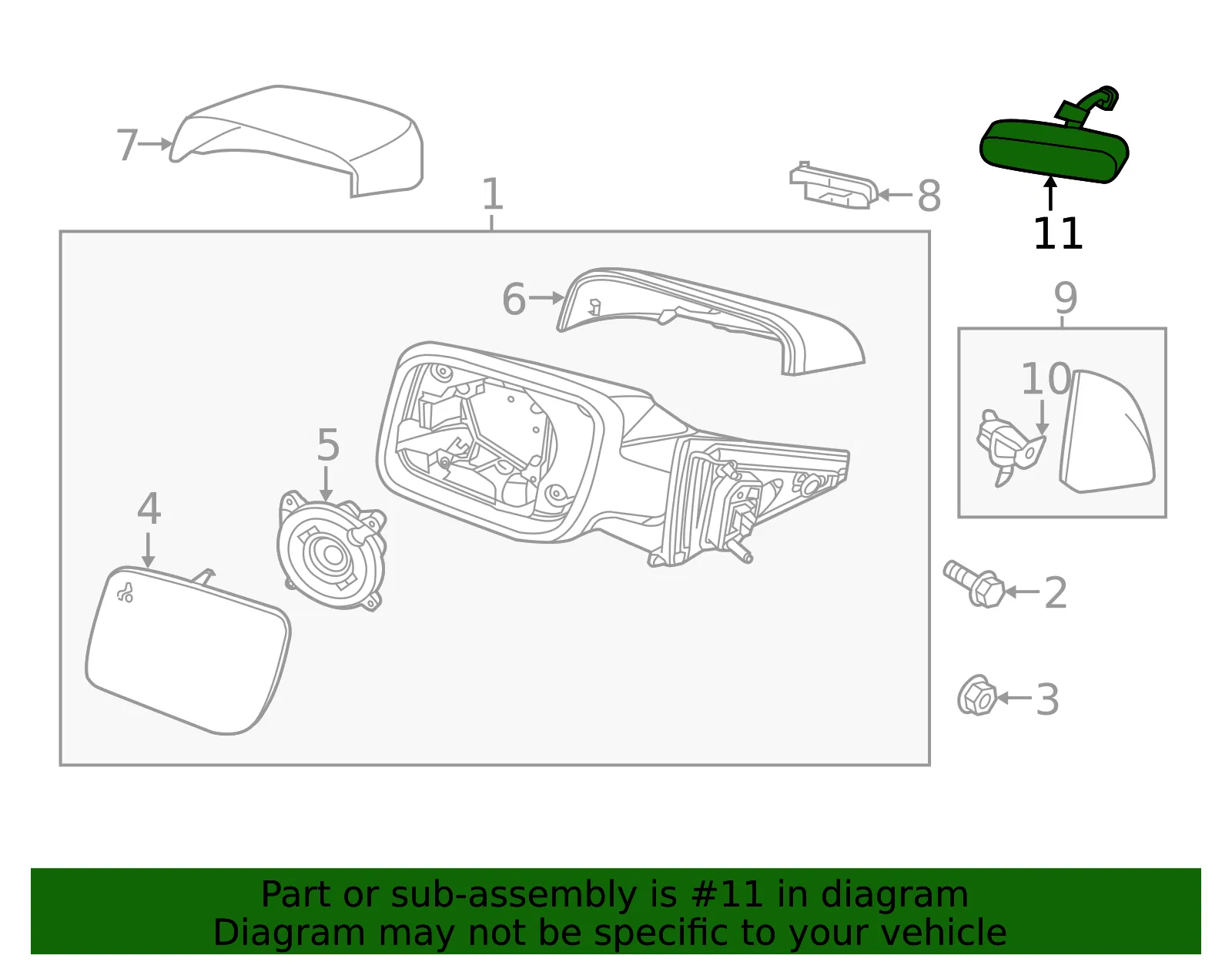 Strobe Light - Ford (db5z15442c)
