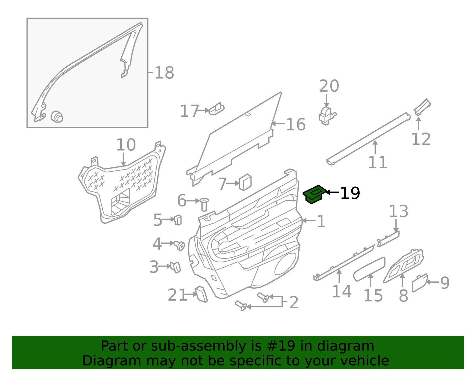 Switch Panel - Ford (de9z14528ab)