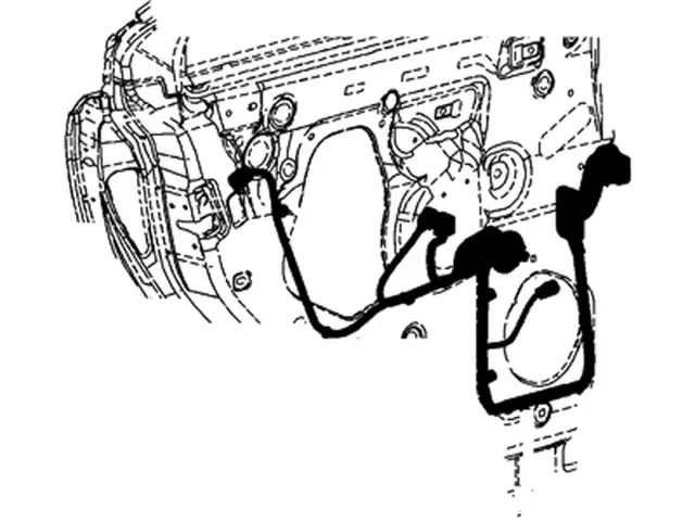 Wire Assembly Jumper - Ford (dg1z14633ba)