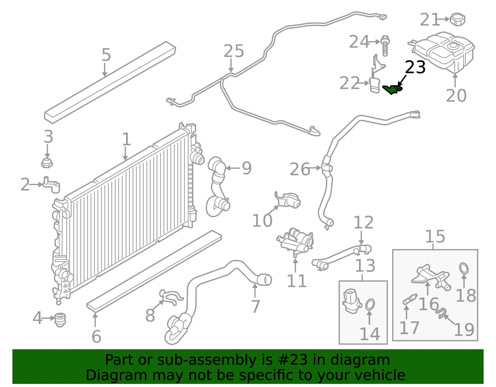 Level Sensor Bracket - Ford (dv6z8a080c)
