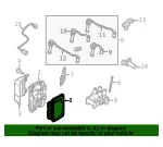 Engine Control Module (ECM) - Ford (e2bz12a650rc)