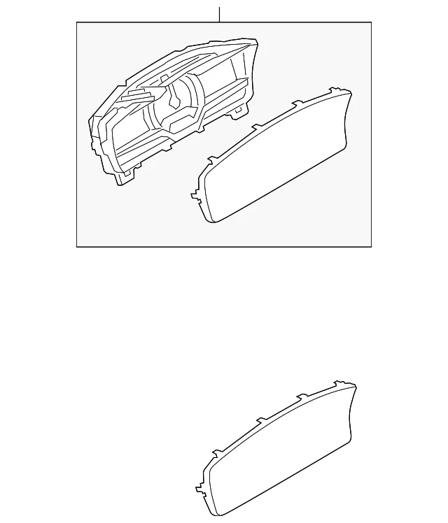Cluster Assembly - Ford (ea8z10849aa)