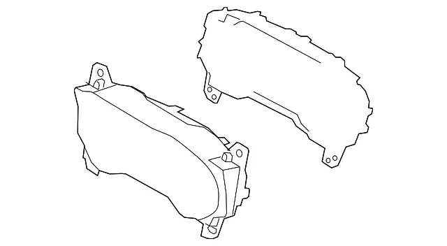 Instrument Cluster - Ford (ej7z10849ca)
