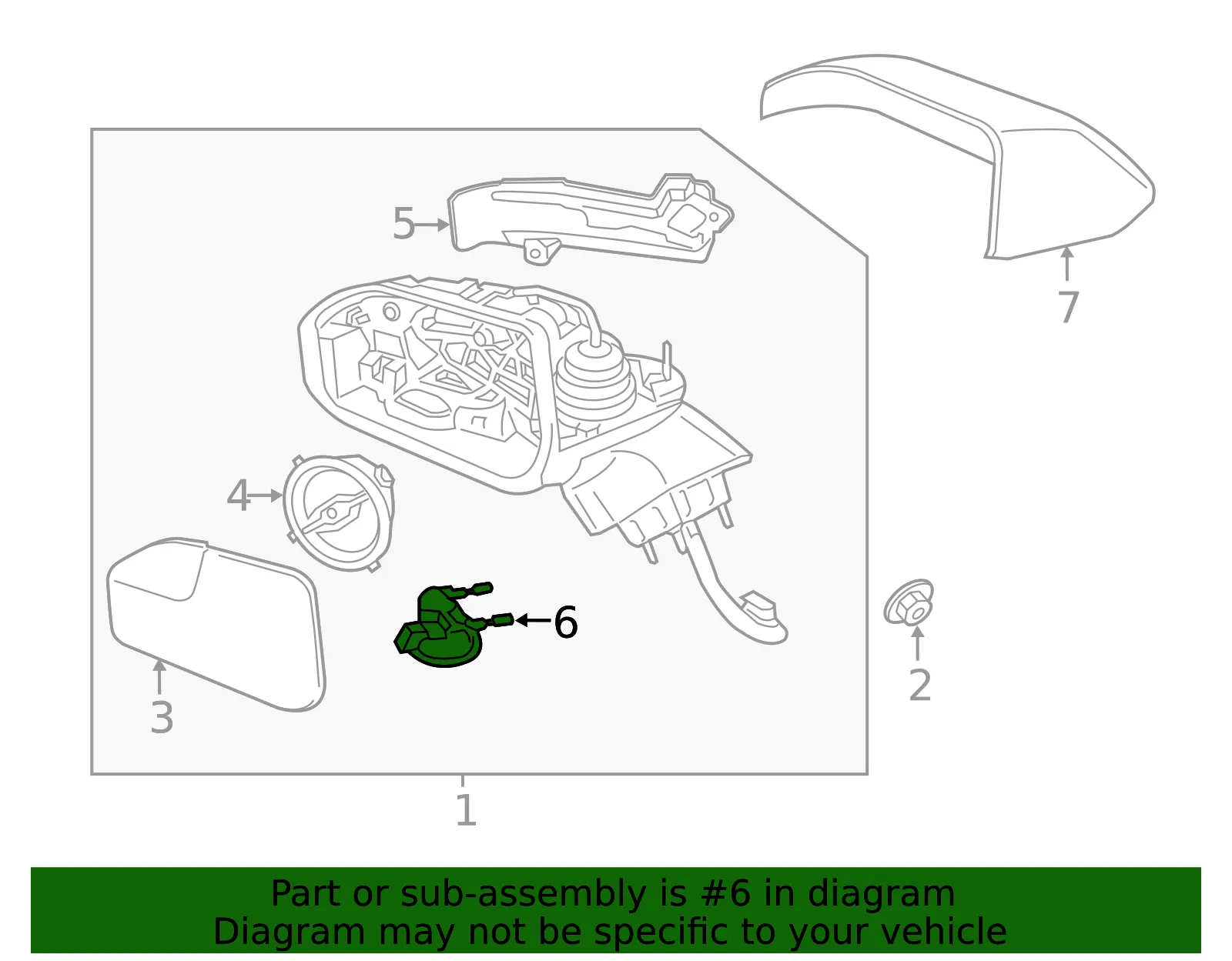 Puddle Lamp - Ford (ej7z13b374e)