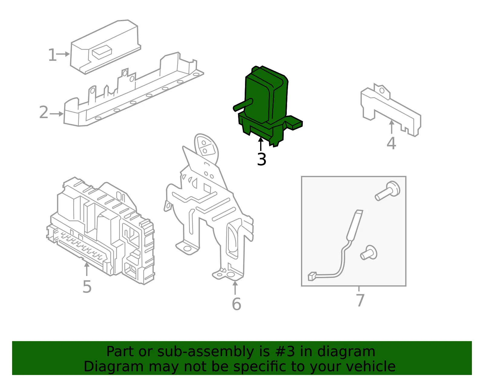 Module Smart Data Link - Ford (ej7z14f642a)