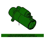 Starter - Ford (eu2z11v002rm)
