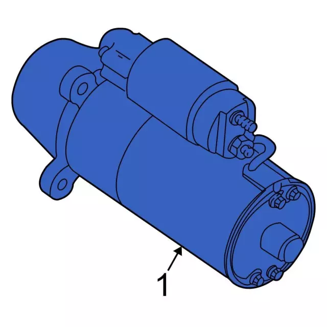 Starter - Ford (eu2z11v002rm)
