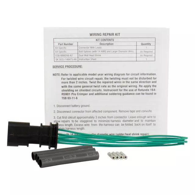 Wire Assembly - Ford (eu2z14s411ea)