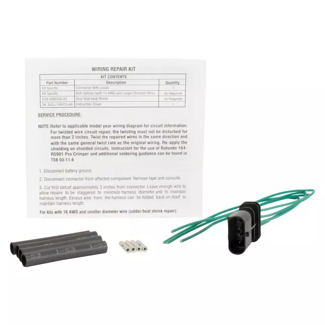Wire Assembly - Ford (eu2z14s411ea)