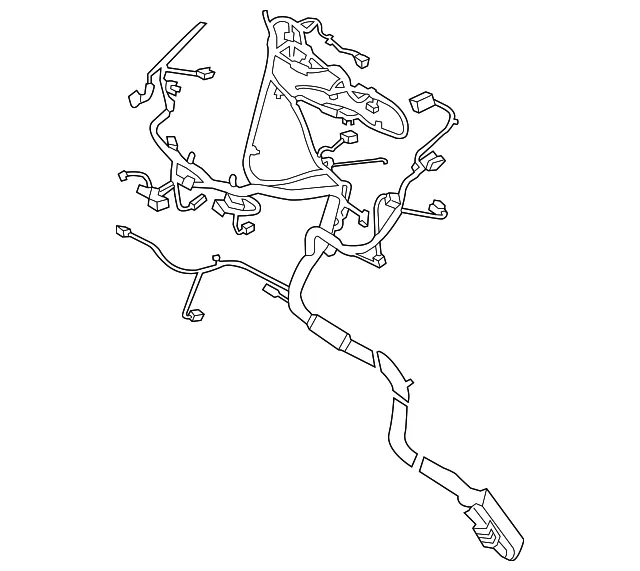 Engine Wiring Harness - Ford (eu5z12a581b)