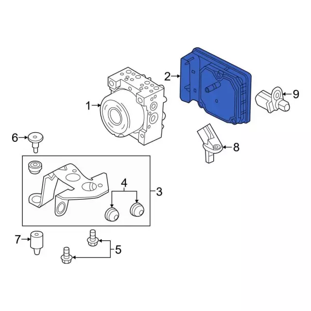 Control Module - Ford (ev6z2c219f)