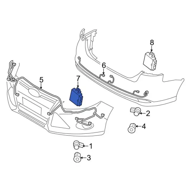 Module - Ford (f1ez15k866j)