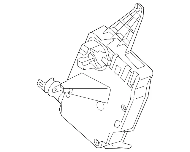 Engine Control Module (ECM) Bracket - Ford (f1fz12a659b)